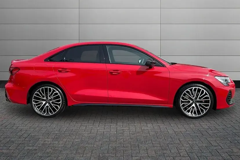 Used Audi S3 Black Edition 328 HP (241 kW) 2025 Progressive red Sedan