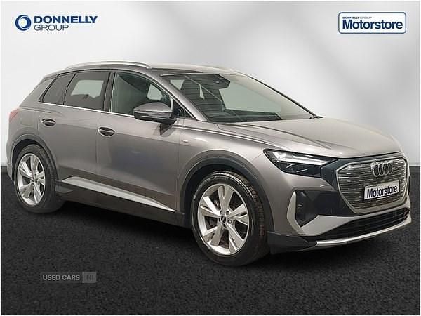 Used Audi Q4 e-tron S-Line 150 kW (204 HP) 2021 Grey SUV