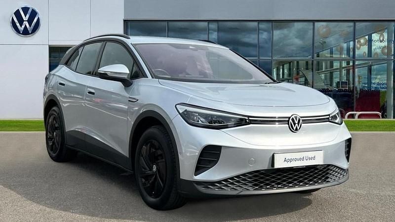 Scale silver metallic Used 2023 VW ID.4 Pure SUV | £19,465 (Fair price) - Image 1/4