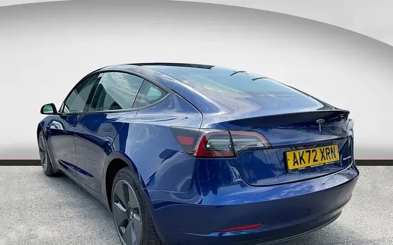 Used Tesla Model 3 Long Range AWD 366 kW (498 HP) 2022 Blue Sedan