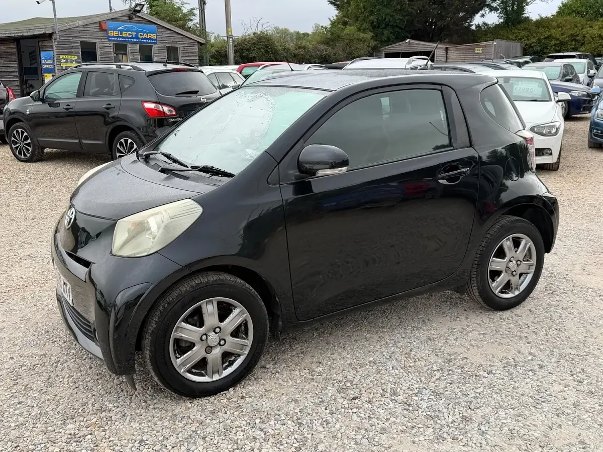 Used Toyota iQ 2009 Black Hatchback