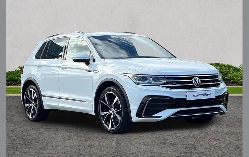 Used VW Tiguan R-line 150 HP (110 kW) 2023 White SUV