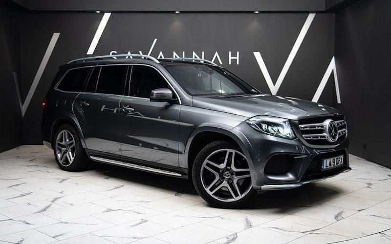 Grey Used 2019 Mercedes GLS350 AMG line SUV | £37,750 (Fair price) - Image 1/4