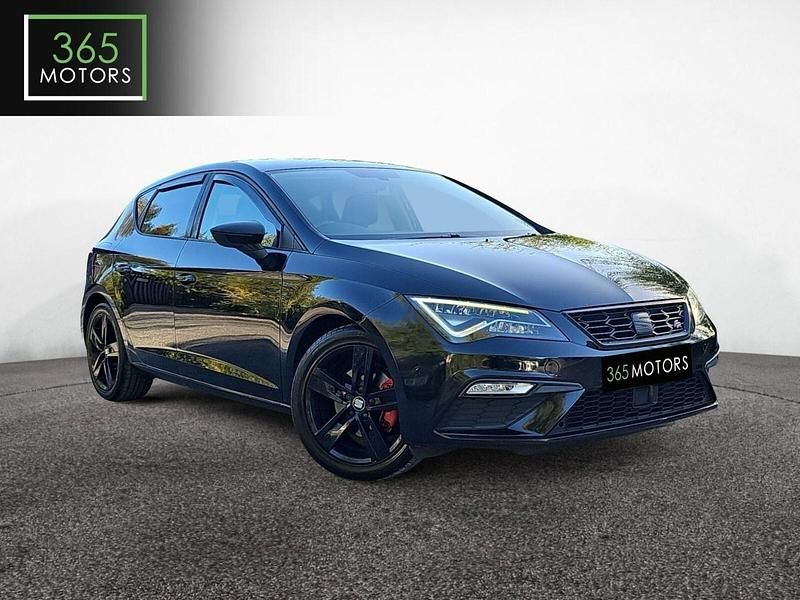 Black Used 2017 Seat Leon FR Hatchback | £9,995 (Fair price) - Image 1/3