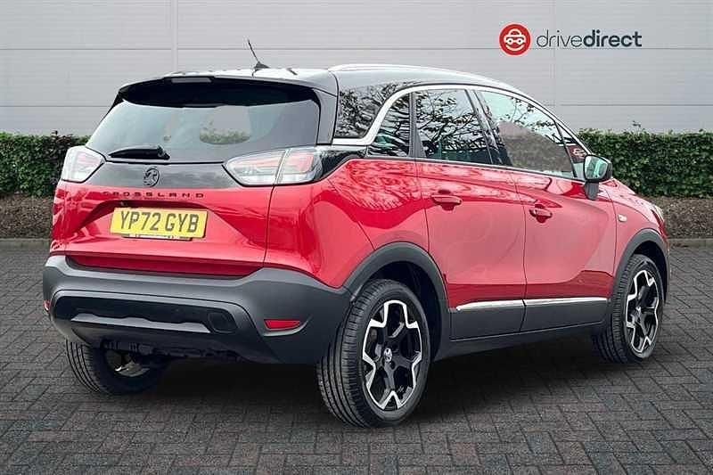 Used Vauxhall Crossland Ultimate 120 HP (88 kW) 2022 Red SUV