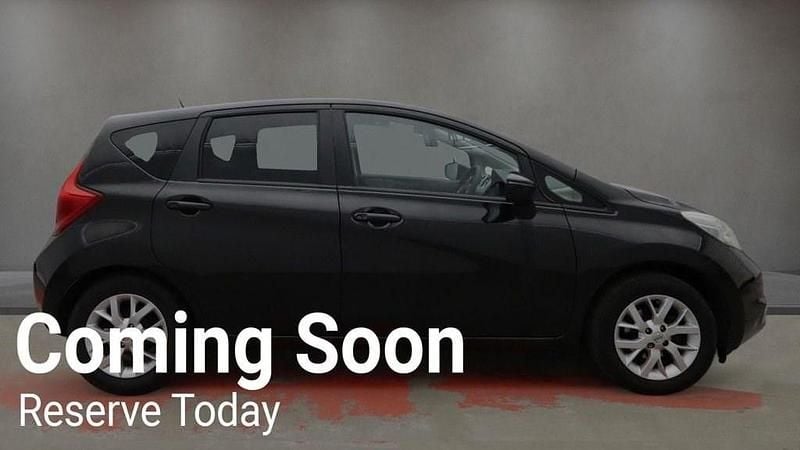 Used Nissan Note Acenta Premium 80 HP (58 kW) 2014 Black Hatchback