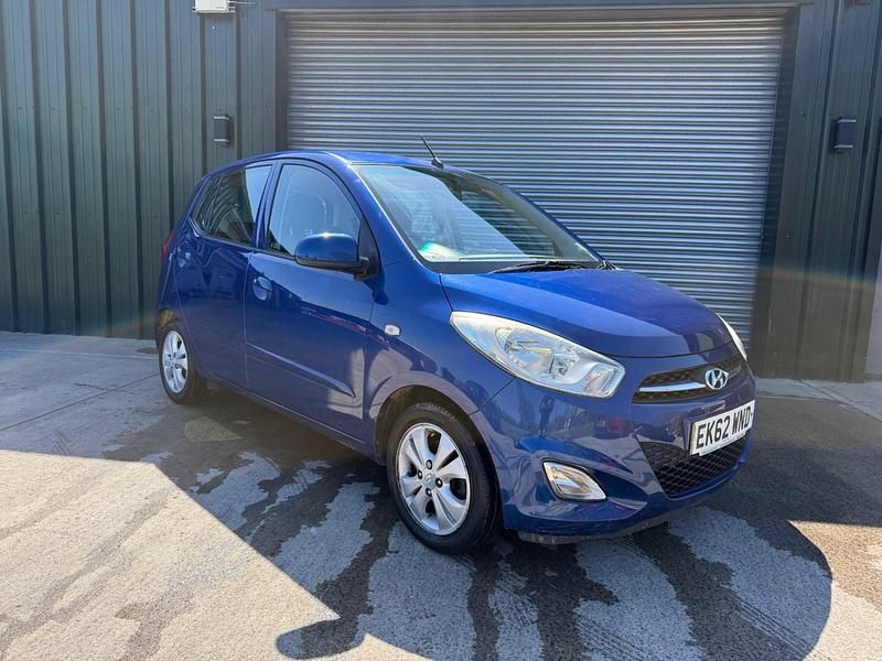Usado Hyundai i10 Active 85 HP (62 kW) 2012 Azul Citadino