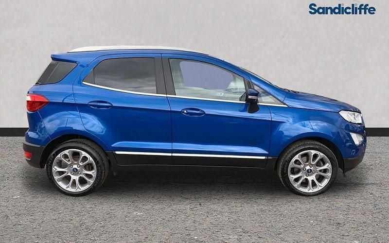 Used Ford Ecosport Titanium 125 HP (91 kW) 2022 Blue SUV