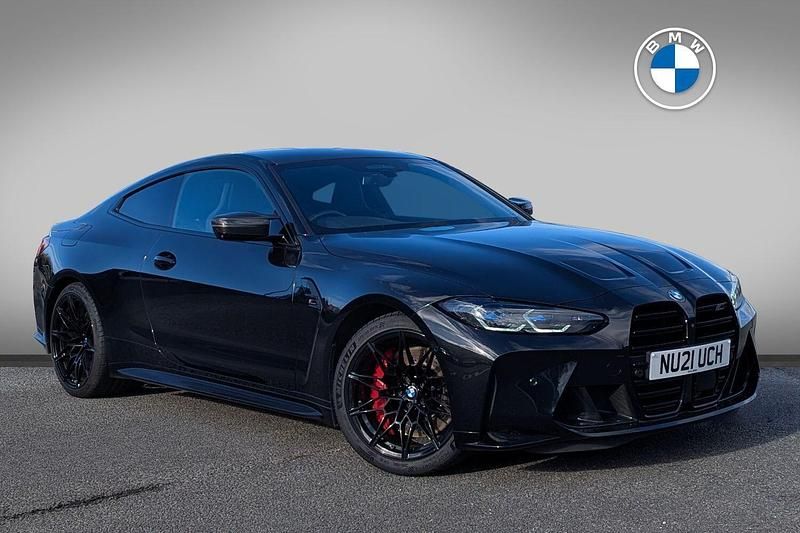 Black Used 2021 BMW M4 Competition Edition Coupe | £48,119 (Fair price) - Image 1/4