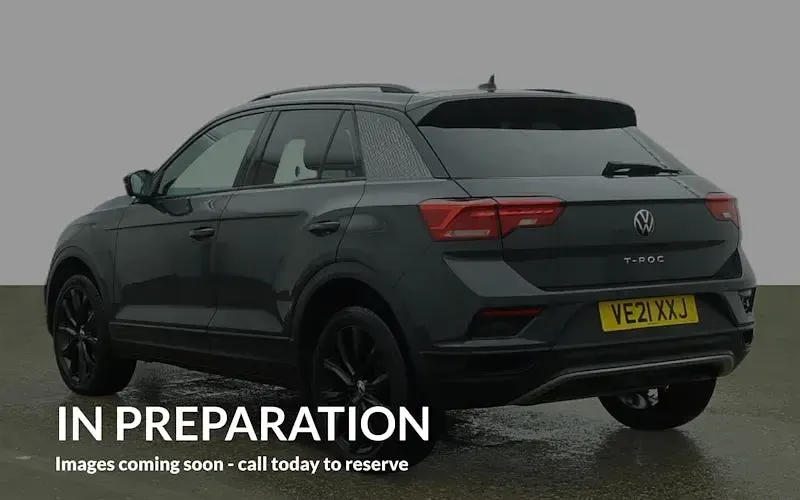 Used VW T-Roc Black Edition 150 HP (110 kW) 2021 Grey SUV