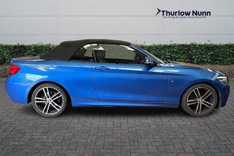 Used BMW 218 M Sport 150 HP (110 kW) 2018 Blue Cabriolet