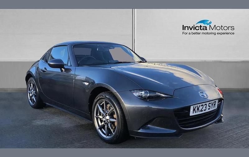 Used Mazda MX5 Exclusive-Line 132 HP (97 kW) 2023 Grey Cabriolet