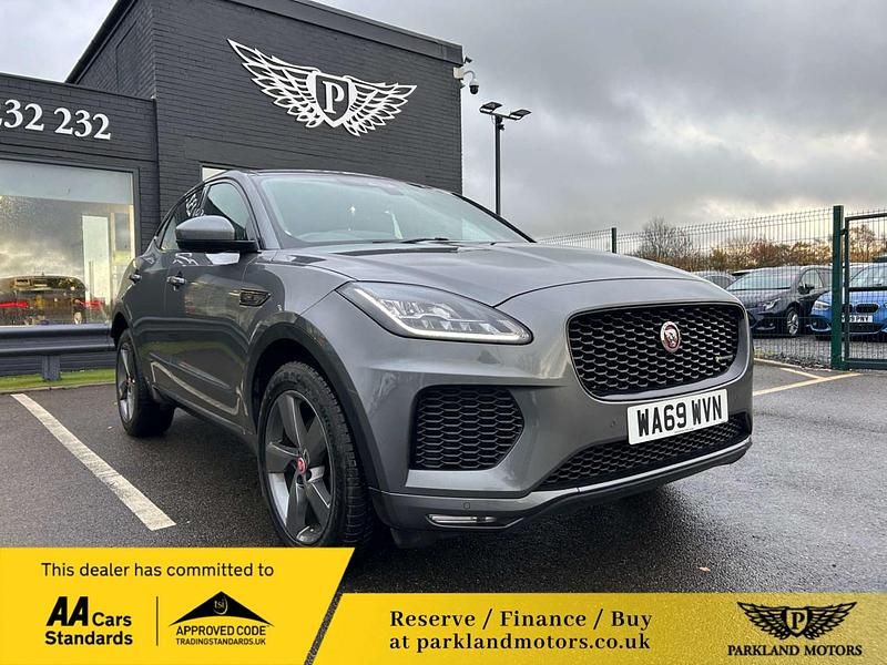 Grey Used 2019 Jaguar E-Pace Chequered Flag SUV | £13,590 (Fair price) - Image 1/4