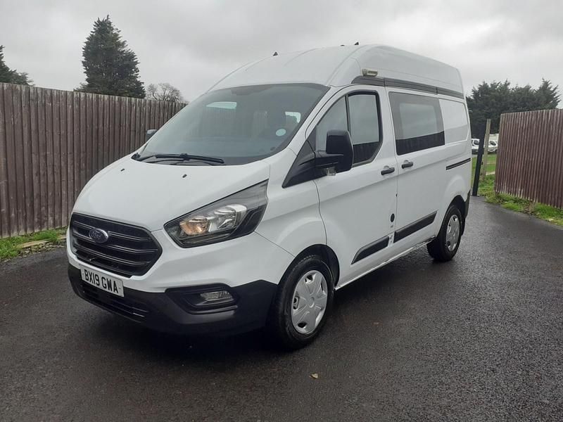 Used Ford Transit Custom 130 HP (95 kW) 2019 White Van