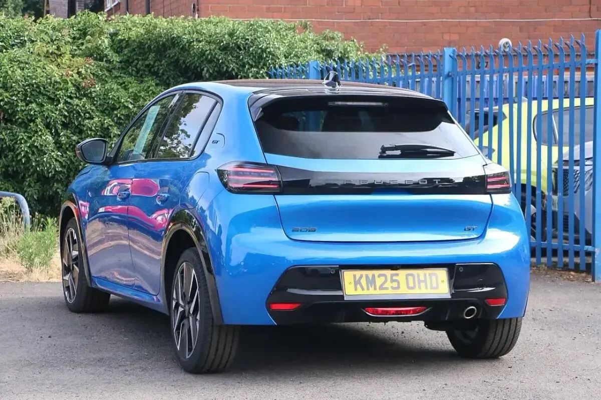 Used Peugeot 208 GTi 101 HP (74 kW) 2025 Blue Hatchback