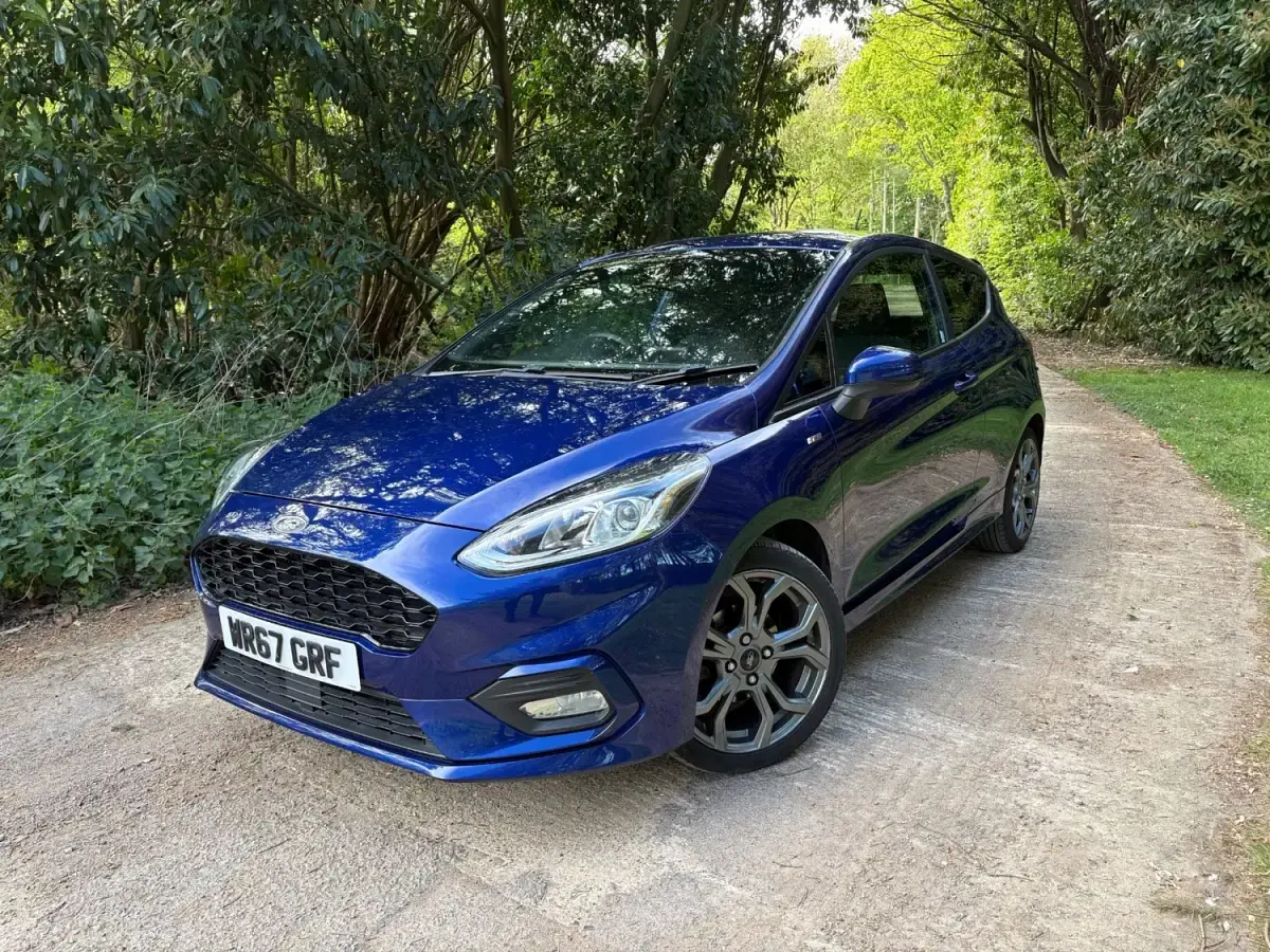 Używany Ford Fiesta ST-Line 140 KM (102 kW) 2017 Niebieski Hatchback