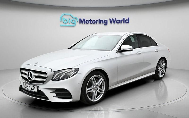 Used Mercedes E200 AMG line 184 HP (135 kW) 2019 Silver Sedan