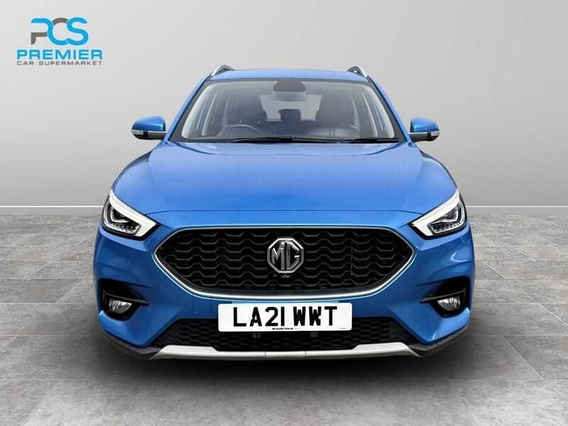 Used MG ZS Exclusive 106 HP (77 kW) 2021 Blue SUV