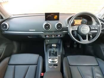 Used Audi A3 Sport 116 HP (85 kW) 2018 Black Sedan