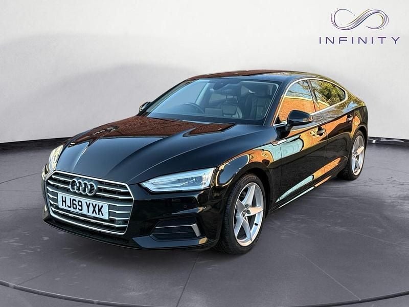 Used Audi A5 Sportback Sport 190 HP (139 kW) 2019 Black Hatchback