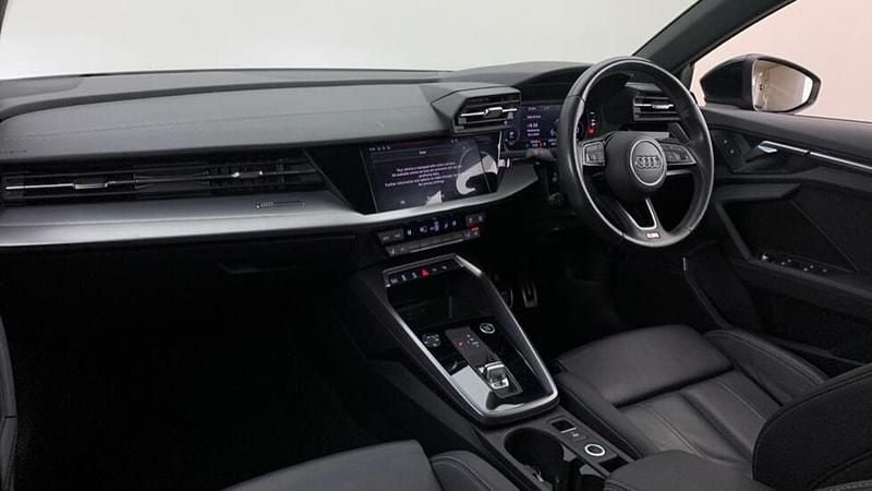 Used Audi A3 S-Line 148 HP (108 kW) 2023 Black Sedan
