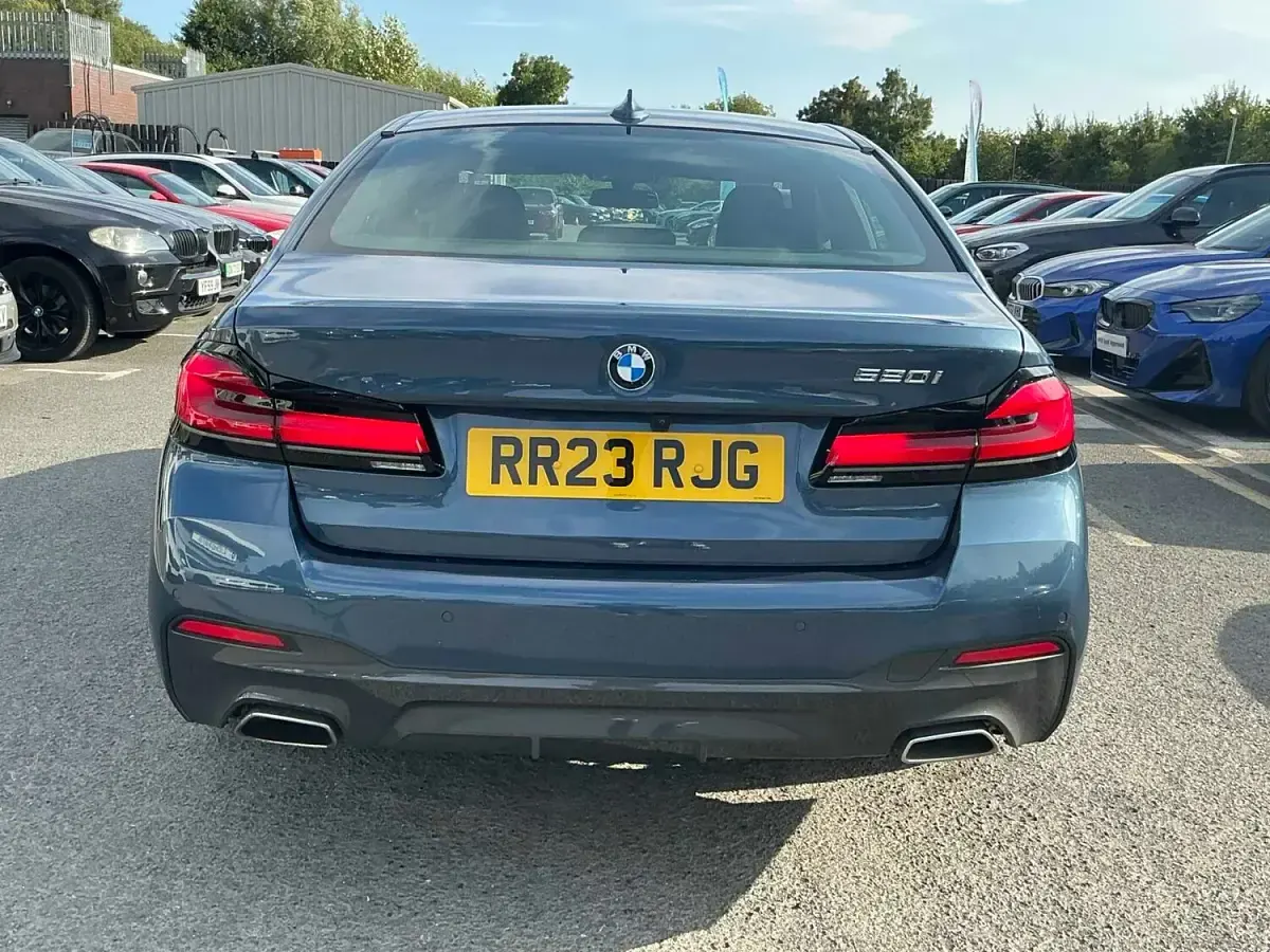 Used BMW 520 M Sport 2023 Blue Sedan