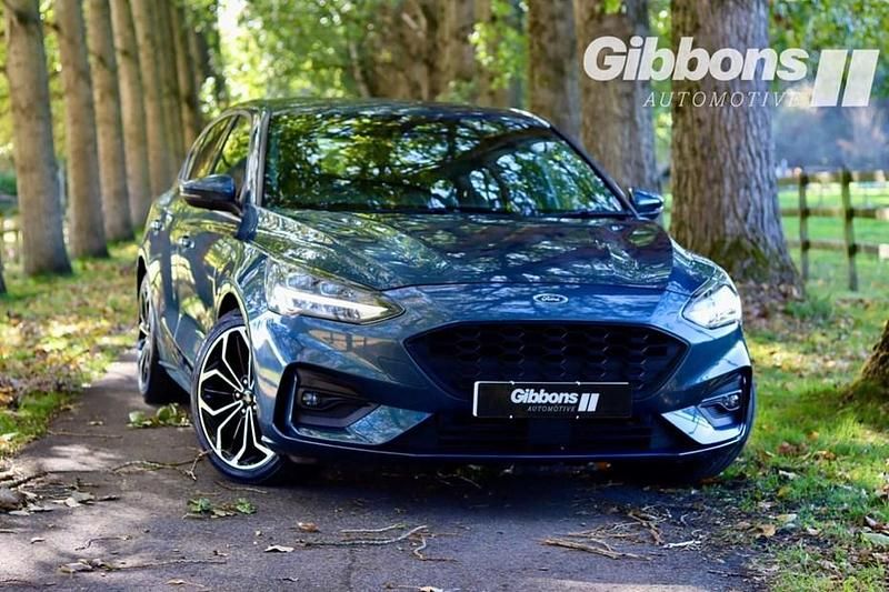 Blue Used 2021 Ford Focus ST-Line X Hatchback | £13,985 (Fair price) - Image 1/1