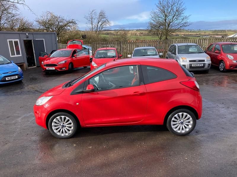 Used Ford Ka Zetec 2014 Red Hatchback