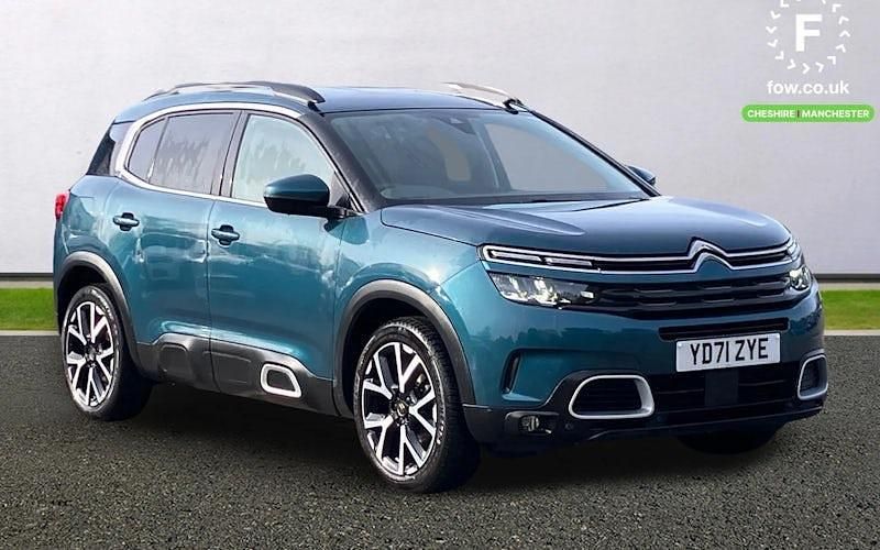 Usado Citroën C5 PureTech 131 HP (96 kW) 2021 Azul Citadino