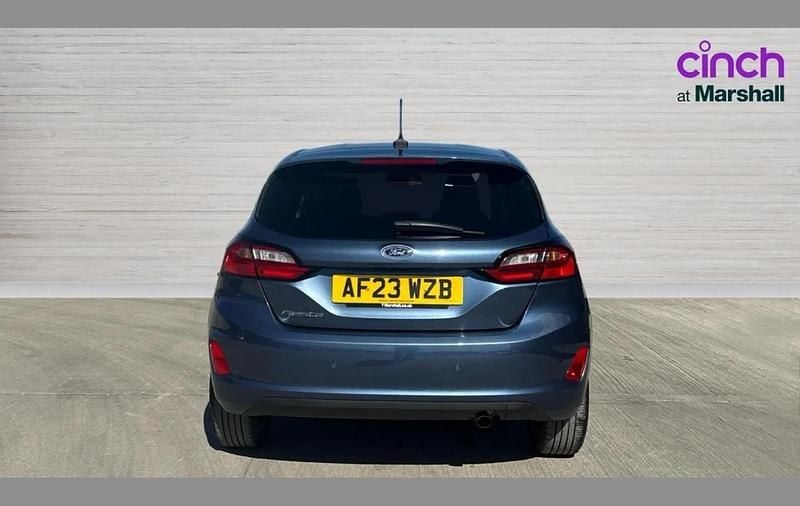 Used Ford Fiesta Titanium 100 HP (73 kW) 2023 Chrome blue (premium colour) Hatchback