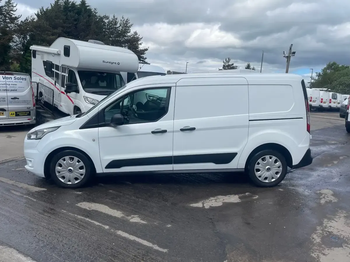 Used Ford Transit Trend 100 HP (73 kW) 2019 White Van