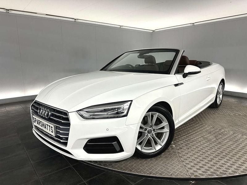 Used Audi A5 Cabriolet Sport 2018 White Cabriolet