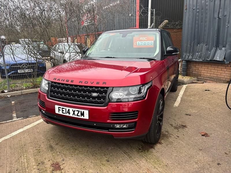 Red Used 2014 Land Rover Range Rover Autobiography SUV | £15,995 (Super price) - Image 1/4