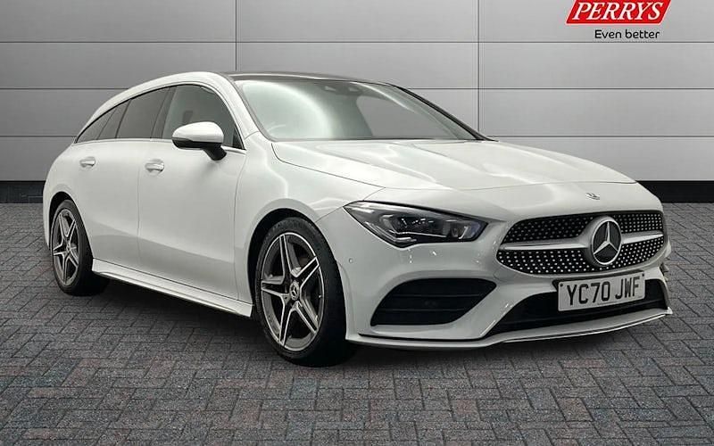 Used 2022 Mercedes CLA180 Shooting Brake AMG Line Premium Plus Estate | £18,525 (Fair price) - Image 1/4