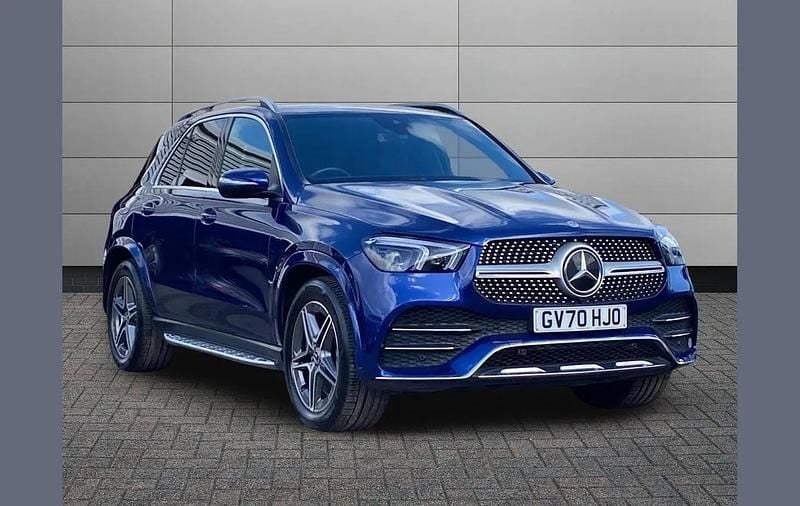 Used Mercedes GLE350 AMG Line Premium 320 HP (235 kW) 2020 Blue SUV