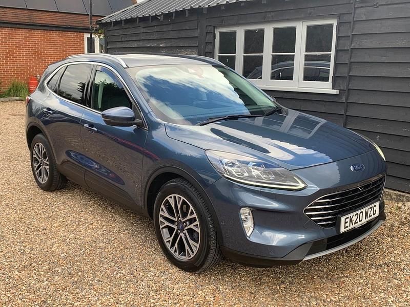 Used Ford Kuga Titanium 2020 Blue SUV