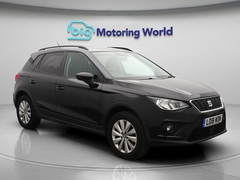 Black Used 2018 Seat Arona SE Technology SUV | £9,373 (Good price) - Image 1/4
