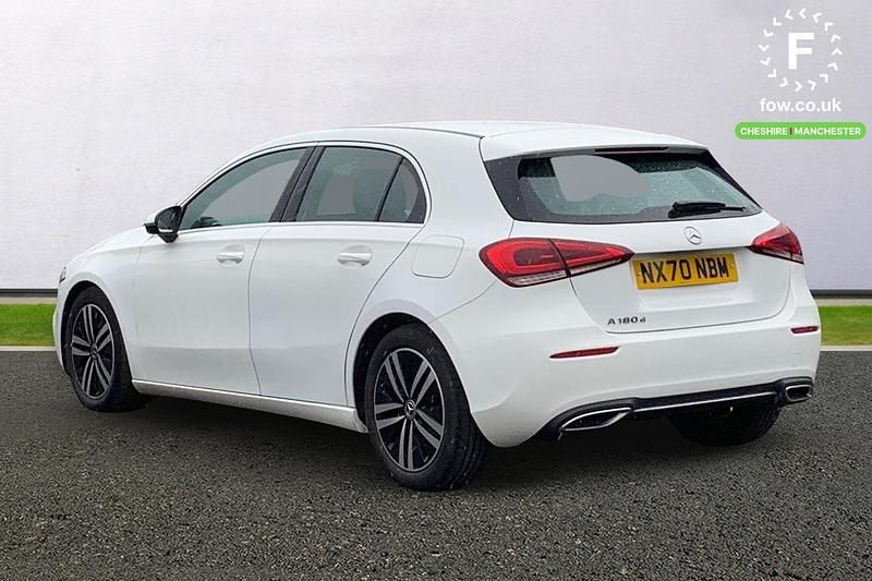 Used Mercedes A180 116 HP (85 kW) 2020 White Hatchback
