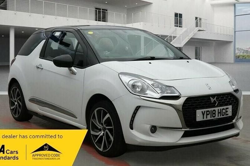 White Used 2018 DS Automobiles DS3 Connected Chic Hatchback | £6,395 (Fair price) - Image 1/1