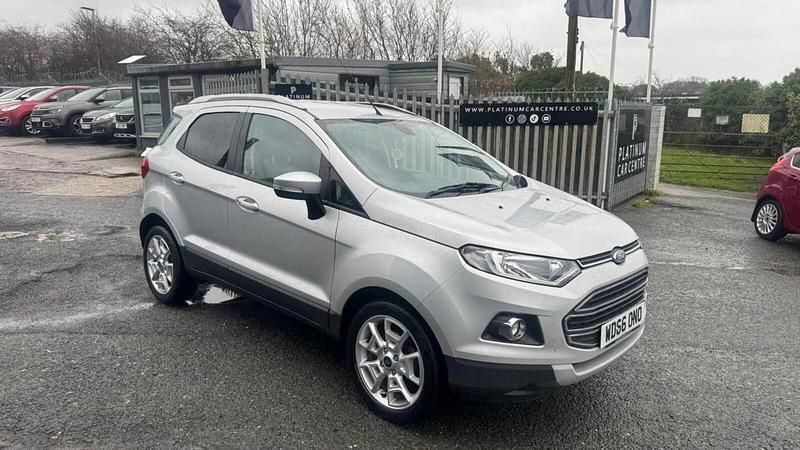 Used Ford Ecosport Titanium 125 HP (91 kW) 2017 Silver SUV
