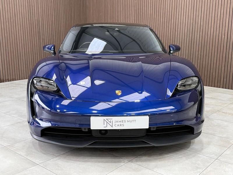 Used Porsche Taycan Performance Package 350 kW (476 HP) 2021 Blue Sedan