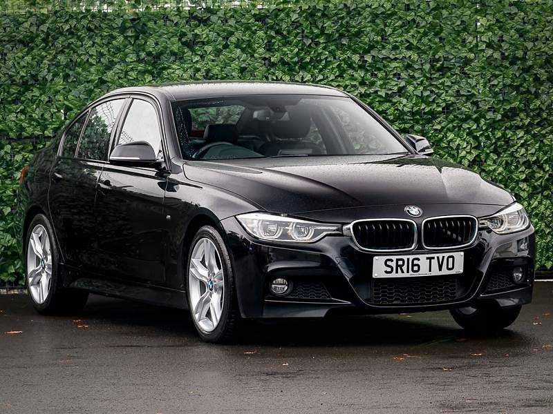 Black Used 2016 BMW 320 M Sport Sedan | £9,498 (A bit pricey) - Image 1/4