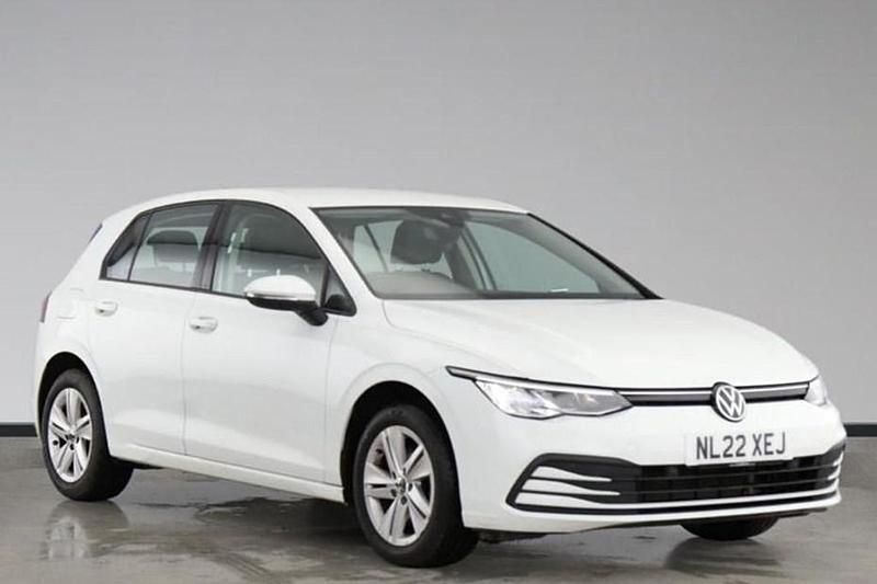 White Used 2022 VW Golf VIII S Hatchback | £14,995 (Good price) - Image 1/1