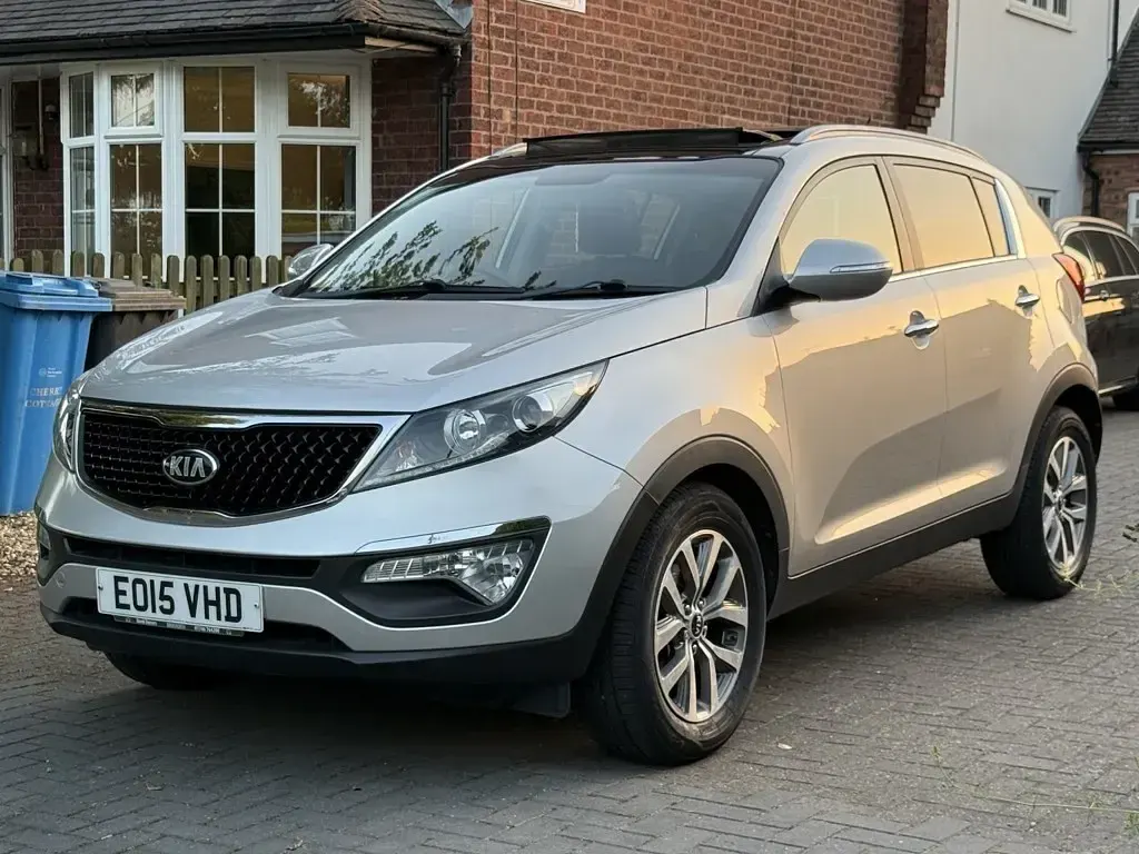 Used Kia Sportage 116 HP (85 kW) 2015 Silver SUV