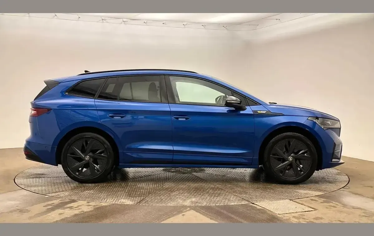 Used Skoda Enyaq iV vRS 245 kW (334 HP) 2024 Blue SUV