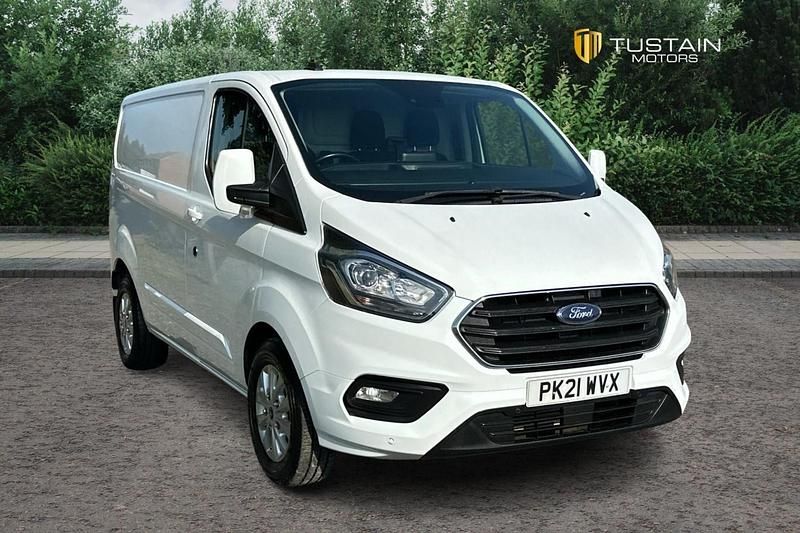 White Used 2021 Ford Transit Custom Limited Van | £15,499 (Fair price) - Image 1/4