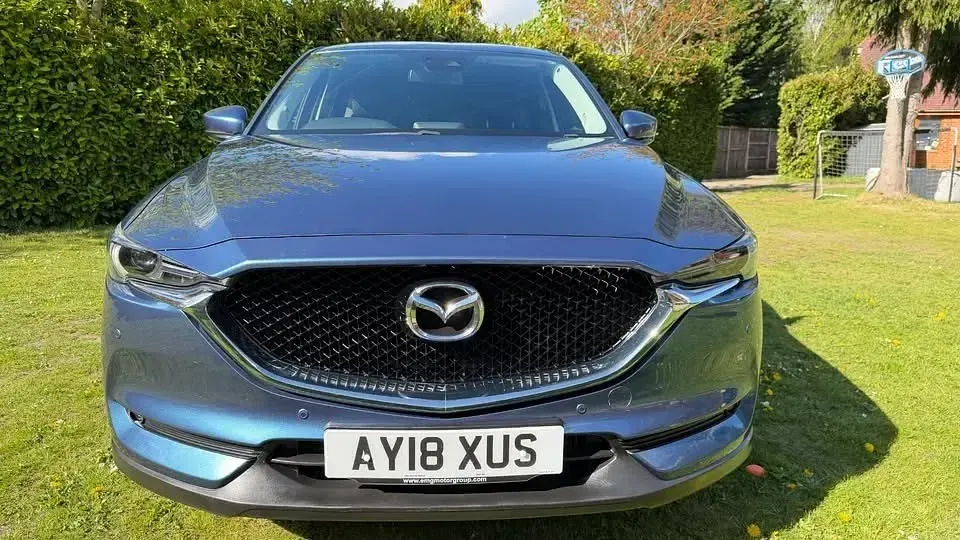 Gebraucht Mazda CX-5 150 PS (110 kW) 2018 Blau SUV
