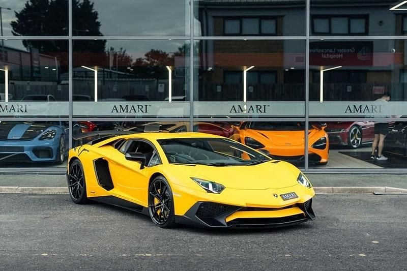 Yellow Used 2017 Lamborghini Aventador Coupe | £314,995 - Image 1/1