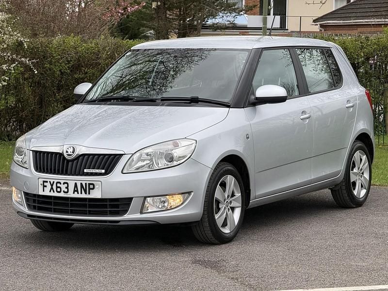 Used Skoda Fabia GreenLine 75 HP (55 kW) 2013 Silver Hatchback