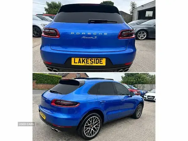 Used Porsche Macan S 2015 Blue SUV